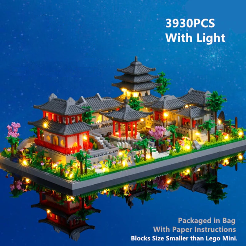 Micro Building Blocks with LED for Adults and kids