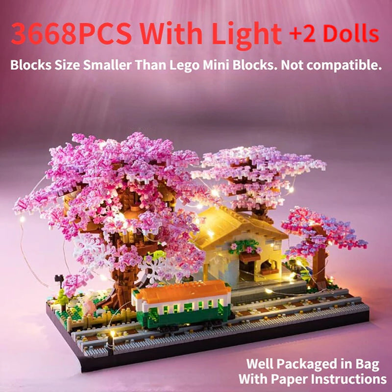 Micro Building Blocks with LED for Adults and kids 